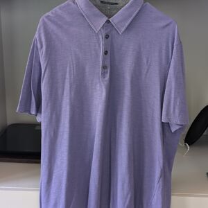 Elie Tahari Lavender Polo Shirt